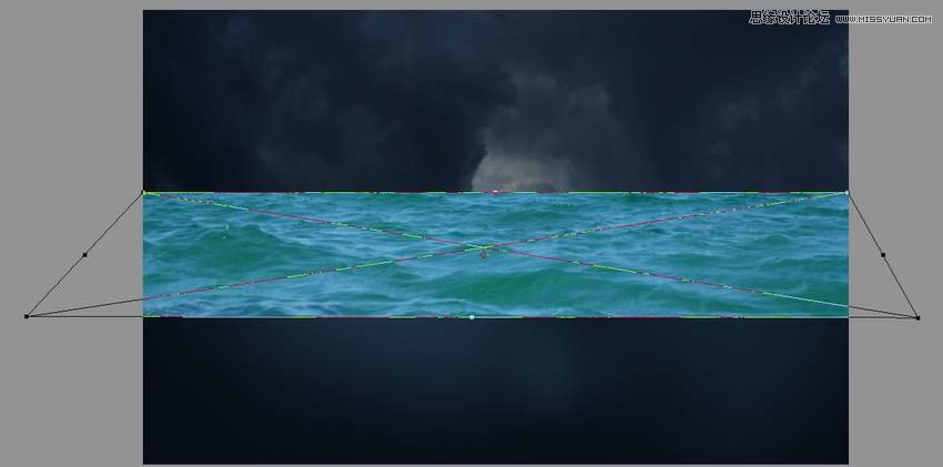 創(chuàng)意合成:用PS合成吞月的魚(yú)怪作品