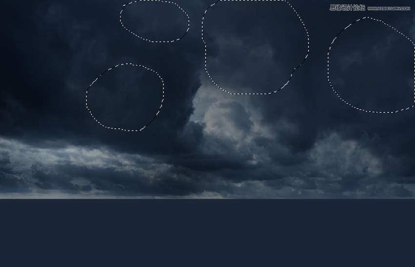 創(chuàng)意合成:用PS合成吞月的魚(yú)怪作品