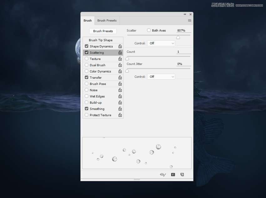 創(chuàng)意合成:用PS合成吞月的魚怪作品