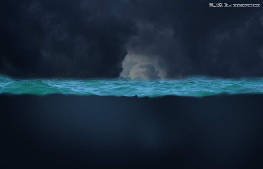 創(chuàng)意合成:用PS合成吞月的魚(yú)怪作品