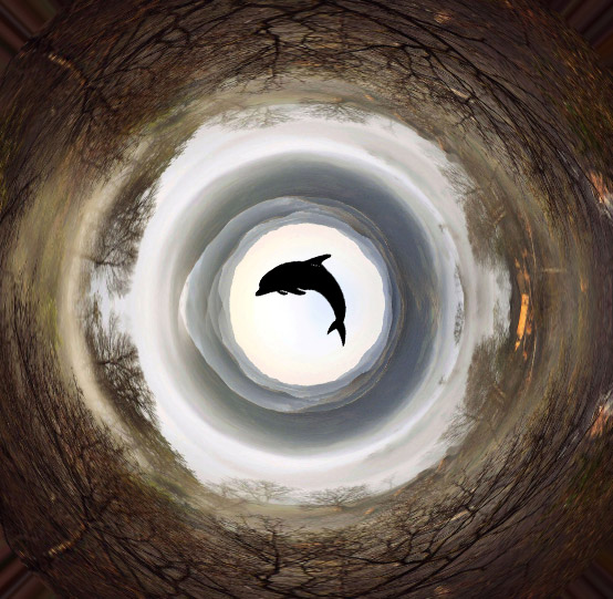 海報(bào)合成:用PS合成極坐標(biāo)風(fēng)格的全景圖