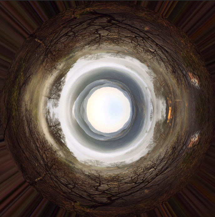 海報(bào)合成:用PS合成極坐標(biāo)風(fēng)格的全景圖