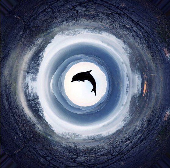 海報合成:用PS合成極坐標風格的全景圖