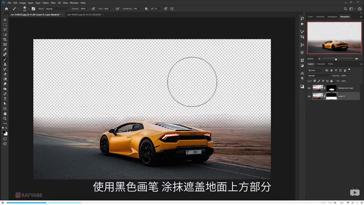 Photoshop�ϳ��W��µĳ�����܇