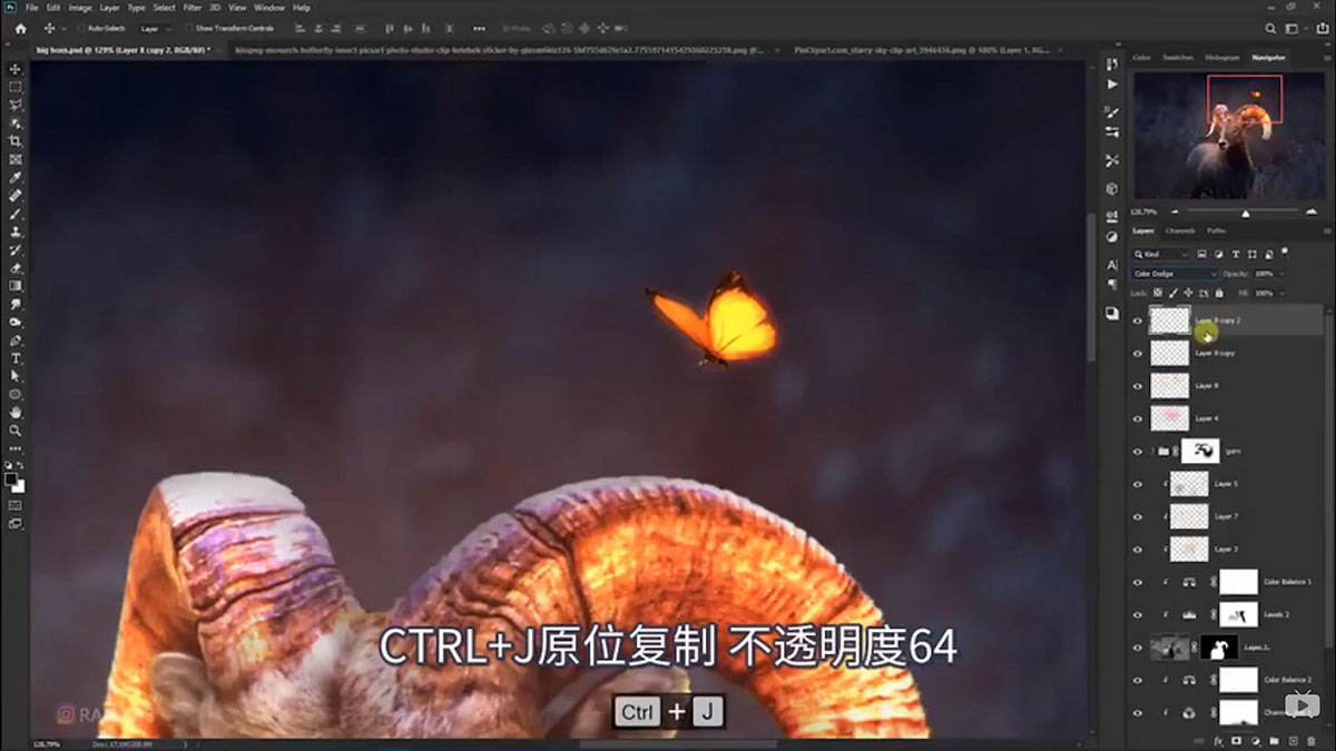 Photoshop�ϳ�ħ�����}�İl��ɽ��